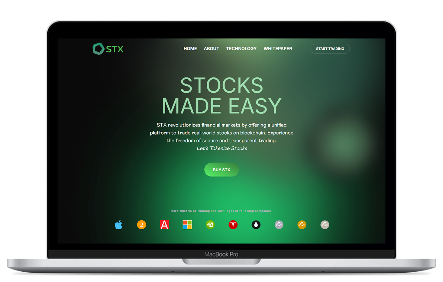 Landing page